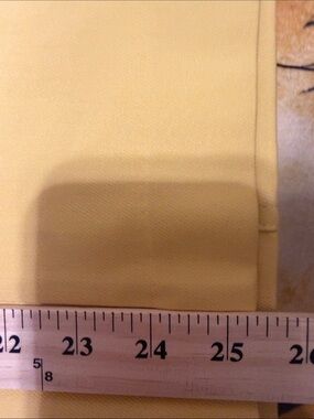 Ann Taylor - Yellow Dress or Fabric Panel - Solid Lemon Shade